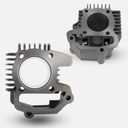 RANSOTO 80cc Engine Rebuild Kits Piston Cylinder Top End Kit Compatible with Yamaha 1985-2008 Badger YFM 80 Raptor 80 Grizzly 80 Moto 4 Replace 22K-11311-02-00