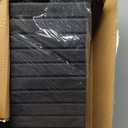 TO-TH Large Acoustic Panels Noise Reducing Sound Wall Panel 10 Pack, Black, 10 pcs - 47.2'' * 23.6''