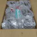 Flip Top Glass Bottle [1 Liter / 33 fl. oz.] [Pack of 6] – Swing Brewing with Stopper for Beverages, Oil, Vinegar, Kombucha, Beer, Water, Soda, Kefir Airtight Lid & Leak Proof Cap Clear