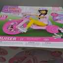 Minnie Mouse Ride-On 15" Fly Wheels Cruiser Tricycle Bike, Wide Front Wheel Designed to Provide Stability and Control, Ages 3-7, for Kids 41-44 Tall - 70 lbs. Weight Limit