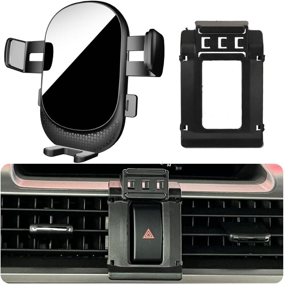 Car Phone Holder for Toyota 4Runner Auto Accessories[Special vehicle installationonly For 2010-2023 4Runnernon universal][Auto Lock Hands Free Cell Phone Mount Car fits for iPhone & All Smartphones]