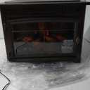 duraflame Freestanding Electric Fireplace Stove Heater with 3D Flame Effect for 1,000 Sq. Ft, Bronze