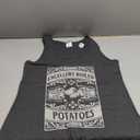 Womens Pride And Prejudice Books What Excellent Boiled Potatoes Tank Top (Small, Black)