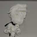 Topcosplay Men or Women Colonial Historical Judge Costumes Wig White Halloween Wigs