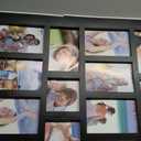 J.M.Deco 17 Opening Collage Picture Frame for Wall Decor, One-piece Photo Frame Collage Gallery Wall Hanging for 4x6 Photos, 4x4 Photos, Ideal Christmas Gift, Black