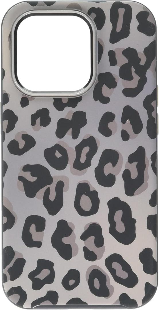 OtterBox iPhone 14 Pro (Only) Symmetry Series Case - Wildcat (Grey), Snaps to MagSafe, Ultra-Sleek, Raised Edges Protect Camera & Screen