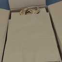 XPCARE 100PCS Brown Paper Bags with Handles, Three Different Sizes of Bulk Brown Gift Bags 5.25x3.25x8.25 & 8x4.5x10 & 10x5x13 Inch Grocery Retail Kraft Paper Bags for Party Birthday Shopping Takeaway