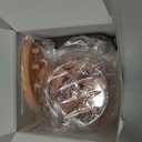 Senbowe Upgraded Makeup Brush Cleaner and Dryer Machine, Electric Cosmetic Automatic Brush Spinner with 8 Size Rubber Collars, Wash and Dry in Seconds, Deep Cosmetic Brush Spinner for Brushes (pink)