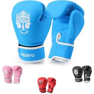 Kids Boxing Gloves, Sponge Foam Training Sparring Gloves Thai Kick Boxing for Kid and Youth, Suitable for Boys and Girls Age 3 to 9 Years