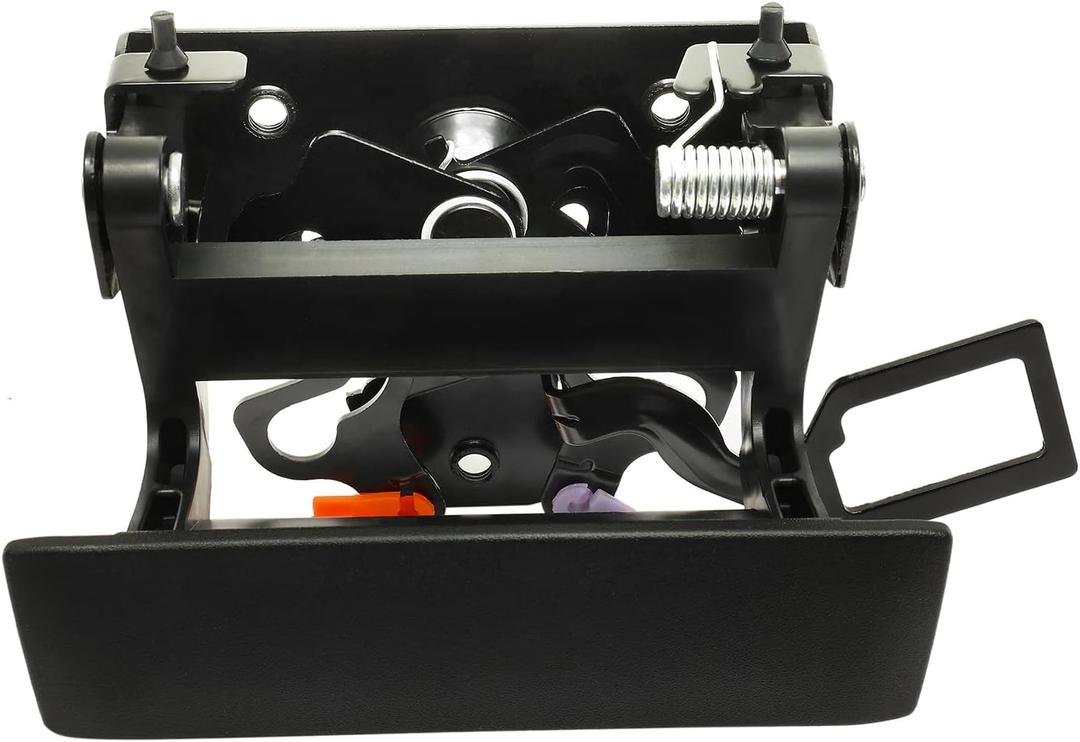 Gledewen Tailgate Door Handle, Compatible with 2007-2014 Chevy Silverado & GMC Sierra, Exterior Rear Textured | Replace# 25775280, 80591 Outside Tail gate Liftgate Latch Lock