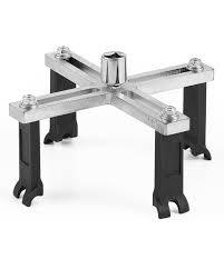 Orion Motor Tech Fuel Pump Removal Tool, 3.3" to 7.2" 4-Jaw Fuel Pump Lock Ring Tool, Heavy-Duty Fuel Pump Ring Removal Tool with 1/2" Drive, Adjustable Plastic Fuel Pump Remover Wrench for Car SUV