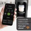 Baby Brezza Formula Pro Advanced WiFi Formula Dispenser - Automatically Mix a Warm Formula Bottle From Your Phone Instantly Easily Make Bottle With Automatic Powder Blending Machine, Black