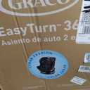 Graco EasyTurn 360 2-in-1 Rotating Convertible Car Seat, 360 Degree Rotating Infant to Toddler Rotating Car Seat, 2 Modes Rear and Forward Facing, Slim Design, Cyran MFD: 05-07-26