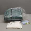 QPAU Twin Size Air Mattress Camping Pad  9 Thick R810 Insulated Inflatable Mattress with Foam Comfort & Foot Pump, Twin Air Mattress for Camping, Road Trips, and Home Guests