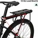 ROCKBROS Rear Bike Rack Quick Release Bike Cargo Rack Luggage Bike Rack Rear Mountain Bike Rack, Rear bike rack supports up to 55 lb capacity