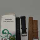 Galaxy Watch 46mm Band 2 Pack, Compatible with Samsung Galaxy Watch 8 Classic 46mm and Galaxy 46mm Watch Bands, Width 22mm Watch Band Quick Release Leather Straps Unisex Size