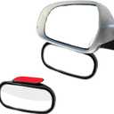 Blind Spot Mirror Adjustable 360 Degree Car Side Mirror, HD Glass Rear View Exterior Accessories Frame Thickness Less than 5MM for Car SUV (ellipses)