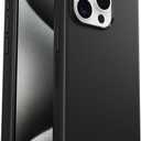 OtterBox iPhone 15 Pro (Only) Symmetry Series Case - Black, Snaps to MagSafe, Ultra-Sleek, Raised Edges Protect Camera & Screen