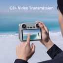 DJI RC, Remote Controller with Lightweight Body, FHD Screen, 4hr Battery, Precision Control Sticks, O3+ Transmission