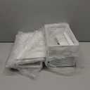 RIKOJUXI Bathroom Organizer with Dividers, 2Pcs 2 Tier Stackable Under Sink Organizers and Storage Cabinet Organizers for Bathroom Kitchen Pantry Organization and Storage, Medicine Cabinet Organizer