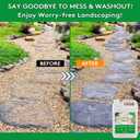 Rock Glue, Mulch Glue for Landscaping 1.06 Gallon Concentrated Gravel Binder & Stone Adhesive for Gravel,Pebbles Clear Stabilizer for Landscape, Walkways, Patios, Driveways