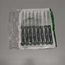 Steak Knives Set of 8, Sharp Triple Rivet Steak Knife Sets, High-Carbon Stainless Steel Serrated Blades, Ergonomic Handles Serrated Steak Knives, Dinner Knife for Kitchen Restaurant, Dishwasher Safe (Silver)