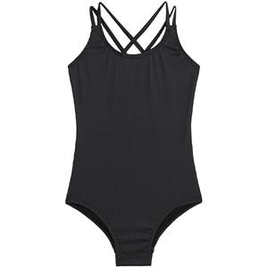 Kanu Surf Girls' Reese UPF 50 Beach Sport Criss-Cross One Piece Swimsuit,Size 14