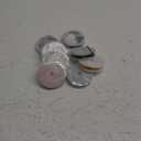 Jishi 80ft Necklace Chains Jewelry Making Chain Link Rolls Bulk 2mm - Bracelet Earring Necklace Craft Supplies DIY Jewelry Making Findings, 8-Colors Gold Silver Copper Plated Metal Rolo Cable Chains