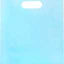 Merchandise Bags Pastel Blue Color 9"x12" Size 1.5Mil Thick Glossy Bags