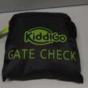 Travel Stroller Bag for Airplane, Black and Green, 47" H x 24" W x 15" D, Fits Most Large, Single, Double, Jogging Strollers,Waterproof, Heavy-Duty Protection, Easy-to-Carry Design