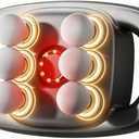 6 Head Massage Gun Deep Tissue with 30 Levels & 3 Modes, Electric Percussion Massager for Thighs, Arms, Waist, Back, Full Body Muscle Pain Relief, Ideal Gifts for Women and Men (6)