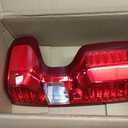 Tail Light Compatible With 2019 2020 2021 2022 2023 2024 2025 2026 Chevy Silverado 1500 / 20-26 Silverado 2500HD 3500HD Halogen Rear Brake Signal Taillights w/ Bulb & Harness (Right Passenger Side)