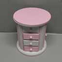 Renawe Girls Musical Jewelry Box Necklace Storage Accessories Gifts Cute Kids Jewelry Boxes for Little Girl Toddler Children Jewelry Organizer Best Girls Birthday Gift Stuff Child Music Jewelry Box