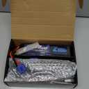 Zeee 4S Lipo Battery 10000mAh 14.8V 120C with EC5 Connector Soft Case RC Battery Compatible with Xmaxx RC Car Truck Tank Racing Hobby Models (2 Pack)