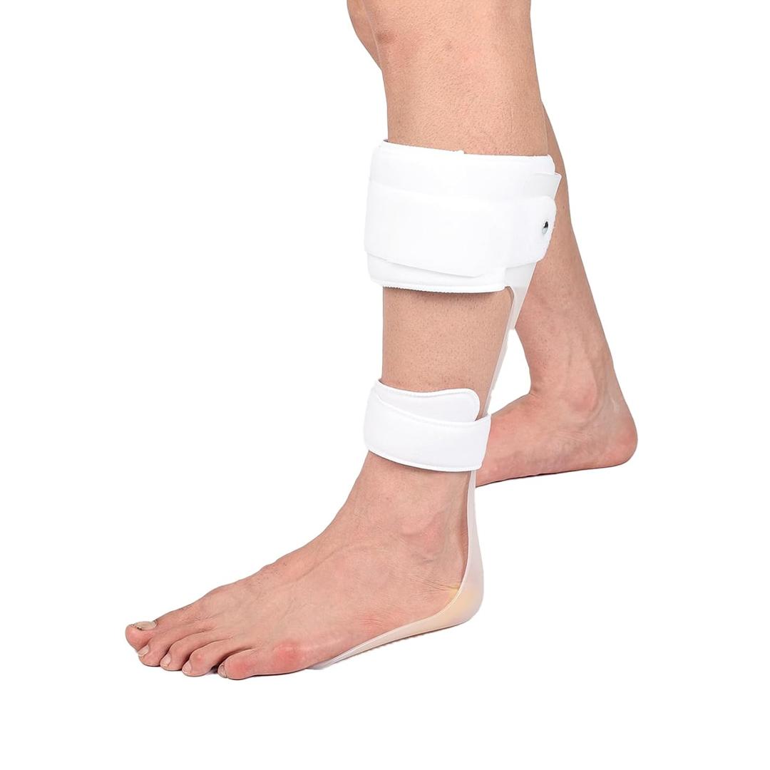 Orthomen AFO Drop Foot Brace, Half-Sole Design for Stroke/MS Patients, Lightweight Medical Orthotic Shoe Insert for Foot Drop Support, Hemiplegia & Neuropathy Relief,Men and Women,L-Left