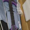 Enya Electric Guitar Inspire 39" Smart Electric Carbon Fiber Guitarra with 15W Wireless Speaker, 20 Distinct Tones, Onboard Presets, Charging Cable, Adjusting Wrench, and Gig Bag (Purple)