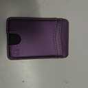 for Magsafe Wallet Magnetic Card Holder RFID Blocking, Strong Magnet Slim Wallet Stick on Phones and Cases for iPhone 17/16/15/14/13/12/ Pro/Max/Plus, Purple