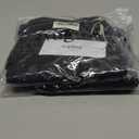 AugIris Womens Biker Shorts with 2 Pockets 8" High Waisted Tummy Control Workout Yoga Running Gym Shorts Black, Pack of 2, Smal