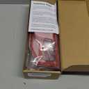 for RAM TRX Inner Door Handle Cover Trim Bowl Fit for Dodge RAM TRX 2018-Present Red Carbon Fiber Interior Accessories 4pcs (Small)