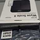 Wyze Smart Scale X - Digital Bathroom Scale for Body Weight, BMI, Body Fat, Muscle Mass, Heart Rate Monitor | Sync with Health Apps | for People, Baby & Pet, 400 lbs (Black)