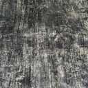 IOHOUZE Small Abstract Area Rug 2x3 Ft Entryway Rugs Washable Door Mat Indoor Entrance, Rubber Backed Throw Rugs, Printed Faux Wool Non Slip Floor Carpet for Foyer Front Door Sink, Dark Green
