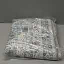 Runner Rug 28, Vintage Boho Rug,Ultra-Soft Low Pile, Washable, Non Slip,Stain Resistant Printed Carpet for Hallway Kitchen Living Room Bedrooms Playroom Office, Light Blue