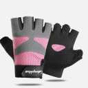 Workout Gloves for Men and Women, Exercise Gloves for Weight Lifting, Cycling, Gym, Training, Breathable and Snug fit (Count 3)