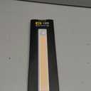 10inch Under Cabinet Lighting, 2 Pack Rechargeable Motion Sensor Light Indoor, 5 Levels Dimmable Magnetic Closet Lights, Wireless Under Counter Lights for Kitchen, Stairs (Warm White Light)