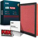 KAX Engine Air Filter CA11895 Compatible with 2016-2023 Toyota Tacoma V6 3.5L, 2013-2021 Toyota Tundra (Only After 9/13), 2014-2021 Toyota Sequoia V8 5.7L, Replace OE 17801-0P100 17801-0S020