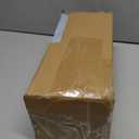 A-KARCK 4 Inch Inlet Exhaust Tip, Bolt On 4" Inlet 5" Outlet 12" Long Black Coating Exhaust Tailpipe Tip, Stainless Steel Rolled Edge