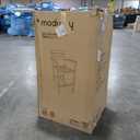 Modway Maine Aluminum Outdoor Patio Bar Stool in Brown Gray