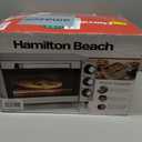 Hamilton Beach Countertop Toaster Oven & Pizza Maker Large 4-Slice Capacity, Stainless Steel (31401)