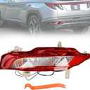 Back Up Tail Light Driver Side Compatible with Hyundai Tucson 2022 2023 2024 SE/SEL/Limited/Essential/Preffered/Hybrid Models, Back Up Turn Signal Light Replace 92405N9000, 92405-N9000