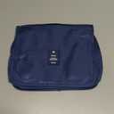 Toiletry Bag Travel Bag with Hanging Hook, Waterproof Capacity Hanging Multifunctional Makeup Bag for Toiletries, Portable Cosmetic Bag Travel Organizer for Women and Men(Royal Blue)